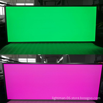 DMX Zigbee WiFi RGBW LED Panel Light 60x120cm